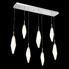 Hammerton  PLB0050-07-CS-CA-C01-L1 - Rock Crystal Linear 7pc Multi-Pendant