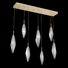 Hammerton  PLB0050-07-GB-CS-C01-L3 - Rock Crystal Linear 7pc Multi-Pendant