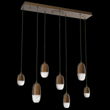 Hammerton  PLB0079-07-FB-PC-C01-L3 - Pebble Linear 7pc Multi-Pendant