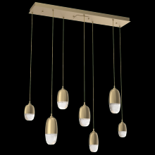 Hammerton  PLB0079-07-GB-PC-C01-L3 - Pebble Linear 7pc Multi-Pendant