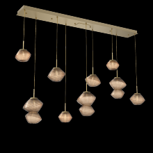 Hammerton  PLB0089-09-GB-B-C01-L1 - Mesa Linear 9pc Multi-Pendant