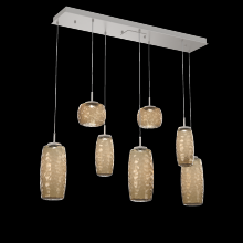 Hammerton  PLB0091-07-BS-B-C01-L1 - Vessel Linear 7pc Multi-Pendant