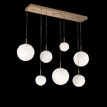 Hammerton  PLB0092-07-NB-WL-C01-L3 - Gaia Linear 7pc Multi-Pendant