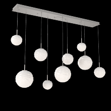 Hammerton  PLB0092-09-BS-WL-C01-L3 - Gaia Linear 9pc Multi-Pendant