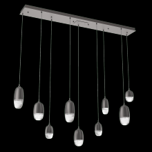 Hammerton  PLB0079-09-GP-PC-C01-L1 - Pebble Linear 9pc Multi-Pendant