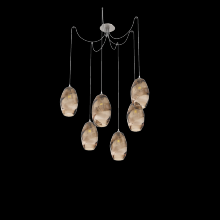 Hammerton  SCB0035-06-BS-OB-C01-E2 - Ellisse Round 6pc Swag Multi-Pendant