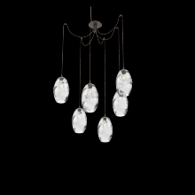 Hammerton  SCB0035-06-FB-OC-C01-E2 - Ellisse Round 6pc Swag Multi-Pendant