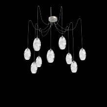 Hammerton  SCB0035-09-BS-OC-C01-E2 - Ellisse Round 9pc Swag Multi-Pendant