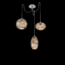 Hammerton  SCB0048-03-BS-OB-C01-E2 - Misto Round 3pc Swag Multi-Pendant