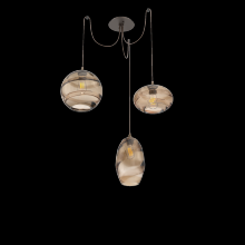 Hammerton  SCB0048-03-FB-OB-C01-E2 - Misto Round 3pc Swag Multi-Pendant