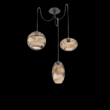 Hammerton  SCB0048-03-MB-OB-C01-E2 - Misto Round 3pc Swag Multi-Pendant