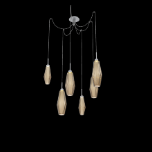 Hammerton  SCB0049-06-CS-RB-C01-L3 - Aalto Round 6pc Swag Multi-Pendant