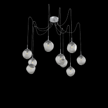 Hammerton  SCB0062-09-CS-S-C01-E2 - Aster Round 9pc Swag Multi-Pendant