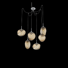 Hammerton  SCB0065-06-CS-B-C01-E2 - Cosmos Round 6pc Swag Multi-Pendant