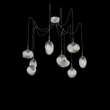 Hammerton  SCB0065-09-CS-S-C01-E2 - Cosmos Round 9pc Swag Multi-Pendant