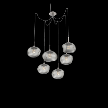 Hammerton  SCB0068-06-BS-FS-C01-L1 - Nova Round 6pc Swag Multi-Pendant