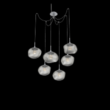 Hammerton  SCB0068-06-CS-FS-C01-L1 - Nova Round 6pc Swag Multi-Pendant