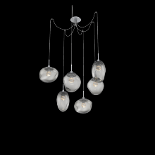 Hammerton  SCB0069-06-CS-FS-C01-L1 - Cosmos Round 6pc Swag Multi-Pendant