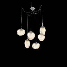 Hammerton  SCB0069-06-CS-ZA-C01-L1 - Cosmos Round 6pc Swag Multi-Pendant