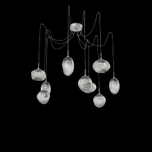 Hammerton  SCB0069-09-CS-FS-C01-L1 - Cosmos Round 9pc Swag Multi-Pendant