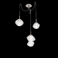 Hammerton  SCB0089-03-BS-C-C01-L1 - Mesa Round 3pc Swag Multi-Pendant