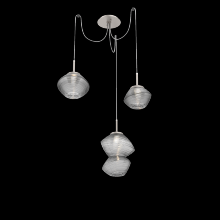 Hammerton  SCB0089-03-BS-S-C01-L1 - Mesa Round 3pc Swag Multi-Pendant