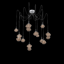 Hammerton  SCB0089-12-CS-B-C01-L3 - Mesa Round 12pc Swag Multi-Pendant