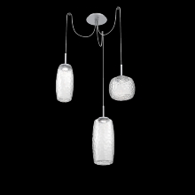 Hammerton  SCB0091-03-CS-C-C01-L1 - Vessel Round 3pc Swag Multi-Pendant