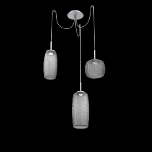 Hammerton  SCB0091-03-CS-S-C01-L1 - Vessel Round 3pc Swag Multi-Pendant