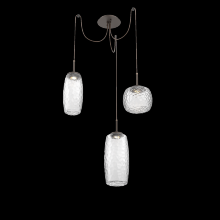 Hammerton  SCB0091-03-FB-C-C01-L1 - Vessel Round 3pc Swag Multi-Pendant