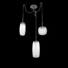 Hammerton  SCB0091-03-GP-C-C01-L3 - Vessel Round 3pc Swag Multi-Pendant