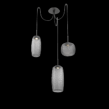 Hammerton  SCB0091-03-MB-S-C01-L1 - Vessel Round 3pc Swag Multi-Pendant