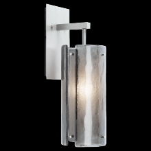 Hammerton  IDB0044-14-NB-IW-E2 - Textured Glass Sconce - 14-Inch