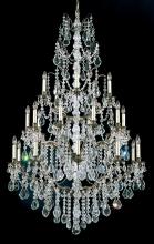 Schonbek 1870 5782-23H - Bordeaux 25 Light 120V Chandelier in Etruscan Gold with Heritage Handcut Crystal