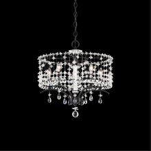 Schonbek 1870 TC1018N-59R - Bella Rose 5 Light 120V Chandelier in Ferro Black with Radiance Crystal