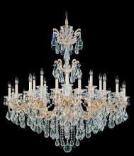 Schonbek 1870 5013-83 - La Scala 24 Light 120V Chandelier in Florentine Bronze with Heritage Handcut Crystal