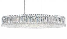 Schonbek 1870 6678O - Plaza 16 Light 120V Pendant in Polished Stainless Steel with Optic Crystal