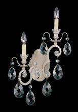 Schonbek 1870 3758-51S - Renaissance 2 Light 120V Wall Sconce in Black with Crystals from Swarovski®