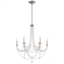 Schonbek 1870 RJ1006N-51O - Verdana 6 Light 120V Chandelier in Black with Optic Crystal