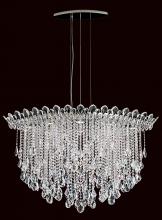 Schonbek 1870 TR4812N-401R - Trilliane Strands 8 Light 120V Pendant in Polished Stainless Steel with Radiance Crystal