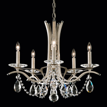 Schonbek 1870 VA8355N-76R - Vesca 5 Light 120V Chandelier in Heirloom Bronze with Radiance Crystal