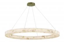 Justice Design Group ALR-8227-BRSS - Medley 52" LED Ring Pendant