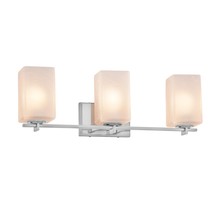 Justice Design Group FSN-8443-15-FRCR-CROM - Era 3-Light Bath Bar