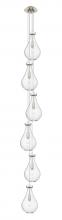 Innovations Lighting 106-451-1P-SN-G451-7CL - Owego - 6 Light - 7 inch - Brushed Satin Nickel - Multi Pendant