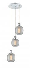 Innovations Lighting 113B-3P-PC-G105 - Belfast - 3 Light - 13 inch - Polished Chrome - Cord Hung - Multi Pendant