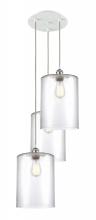 Innovations Lighting 113B-3P-WPC-G112-L - Cobbleskill - 3 Light - 16 inch - White Polished Chrome - Cord Hung - Multi Pendant