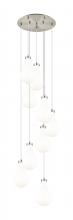 Innovations Lighting 119-451-1P-SN-G451-7GWH - Owego - 9 Light - 19 inch - Brushed Satin Nickel - Multi Pendant