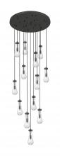 Innovations Lighting 132BK-451-1P-BK-G451-4SDY - Owego - 13 Light - 32 inch - Brushed Matte Black - Multi Pendant