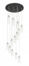 Innovations Lighting 132BK-B-13P-PN-G434-12CL - Crown Point - 13 Light - 32 inch - Polished Nickel - Multi Pendant