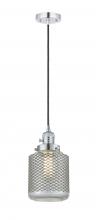 Innovations Lighting 201CSW-PC-G262 - Stanton - 1 Light - 6 inch - Polished Chrome - Cord hung - Mini Pendant